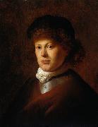 Portrait of Rembrandt van Rijn, Jan lievens